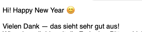 Feedback